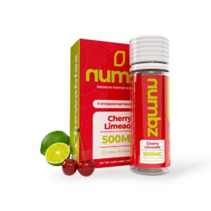 numbz 7 oh + minor alkaloids chewable tablets cherry limeade 50mg per tablet